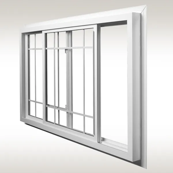 Sliding window with horizontal opening